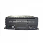 4х канальный видеорегистратор для учебного автомобиля NSCAR401_HDD+SD 3G+GPS